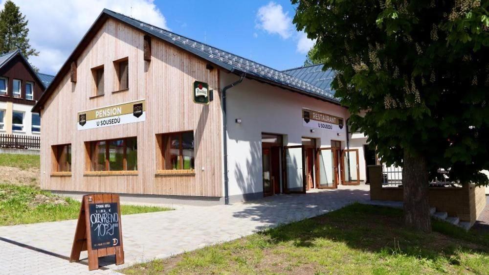 Penzion A Restaurace U Sousedu Strazny Exteriör bild